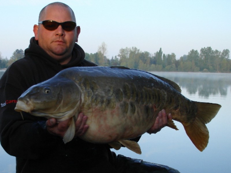 Paul with the weeks biggest, 37.4lb